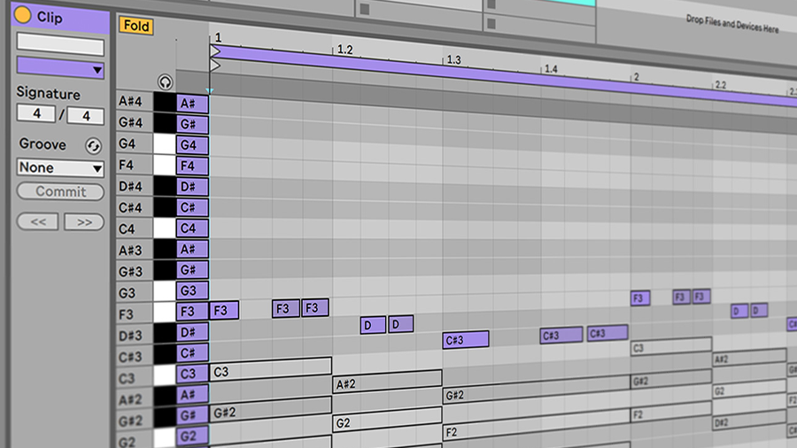 Midi Notes In Ableton Live